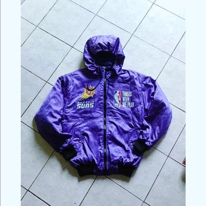 NBA Phoenix suns Official licensed product jacket vintage by capital industry inc