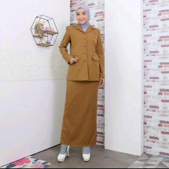Pemda muda rok span Baju dinas pemda wanita