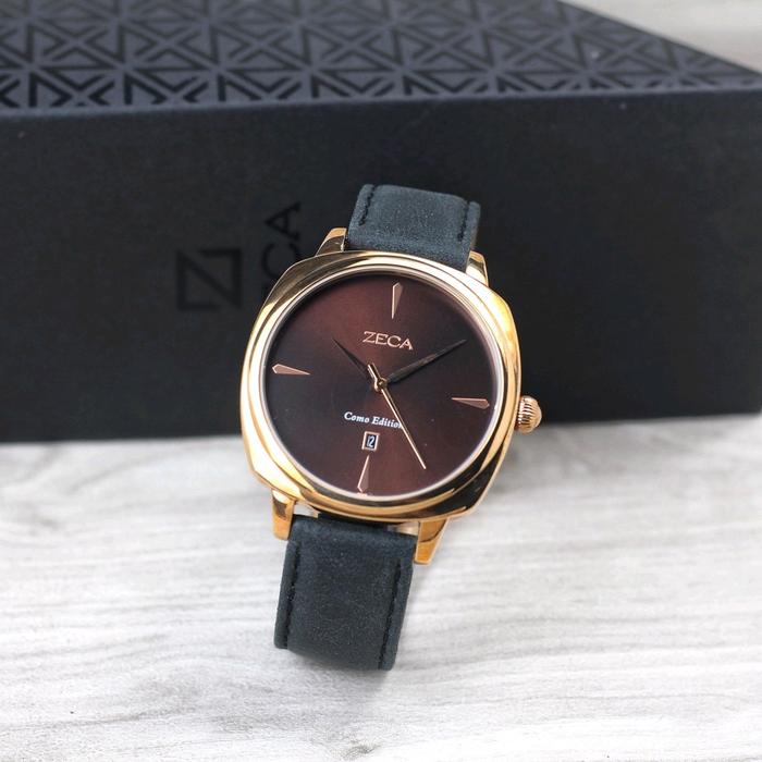 Jam Tangan Wanita dan Pria Zeca 336 Como Edition Tanggal Aktif Original