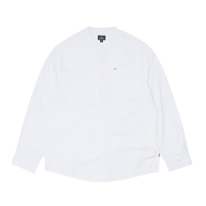 MGEE Baju Koko Original - Baju Koko Lengan Panjang Pria Original MGEE Autus CKRR 065 White Baju Musl