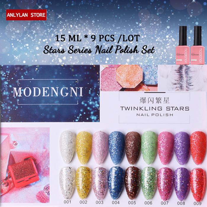 15ML Twinkling Gel Nail  Fashion UV Gel Nail Polish Soak Off Vernish