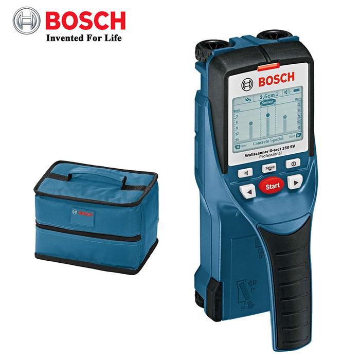 Bosch Metal Detector D-tect 150 SV Wall Scanner Detection Wood/Live