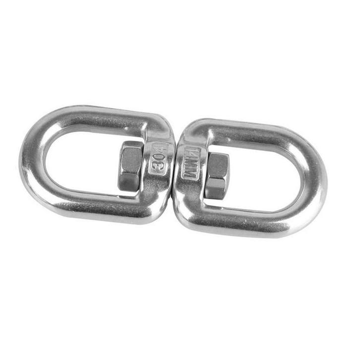 Swivel Hooks Heavy Duty 8-character Ring Swivel Eye Hook 304
