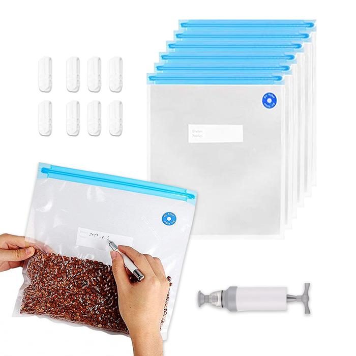 Food Compression Vacumm Storage Bags For Fridge Storage
