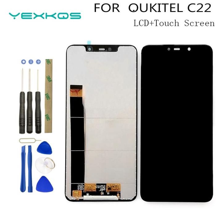 5.86 inch oukitel C22 LCD Display+Touch Screen Digitizer Assembly