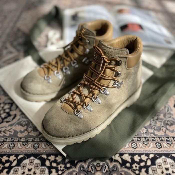 Diemme Roccia Vet Beige Made in Italy Hiker Vintage Boots Not Danner Roa Hiking Fracap Sepatu Hiking