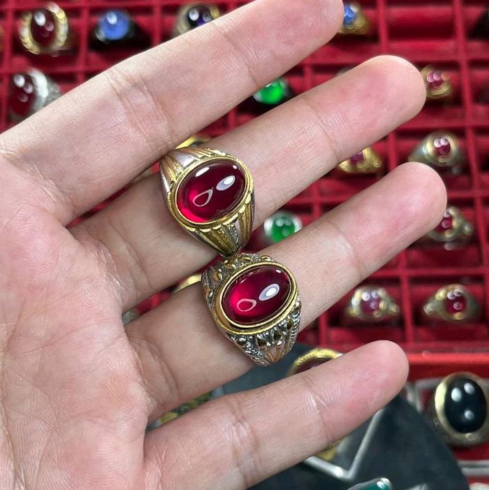 batu akik merah siam rose bangkok kualitas terbaik