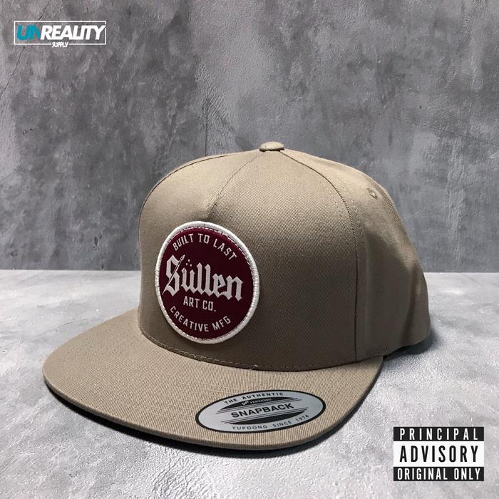 Topi SULLEN Foundry Snapback KHAKI OS Authentic