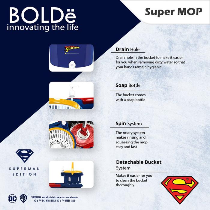 BOLDe Raket Nyamuk / Super Swatter