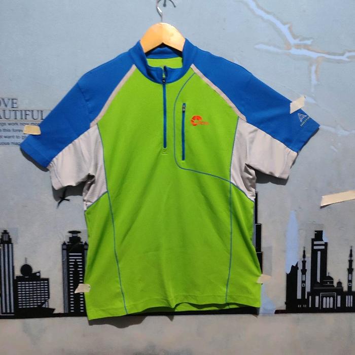 Baju baselayer lengan pendek NEPA half zipper