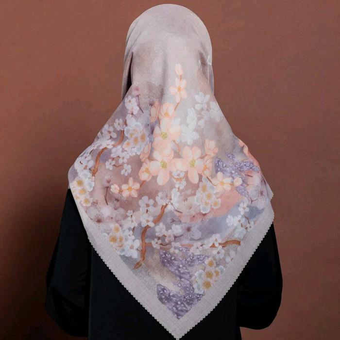 KANARA PESONA BUNGA BEGONIA SCRAF MOTIF PREMIUM ELZATTA