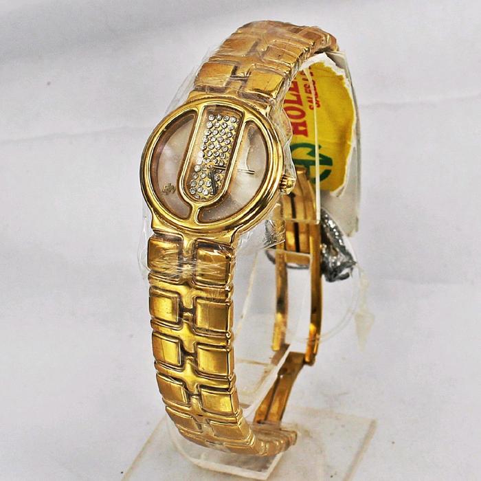 jam tangan RW wanita 34812 gold plated