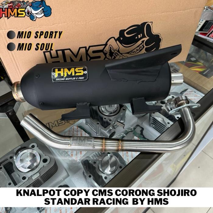 KNALPOT HMS PREMIUM COPY CMS BEAT SCOOPY FI POP STREET SPACY VARIO 110 LED GENIO VARIO 150 125 AEROX