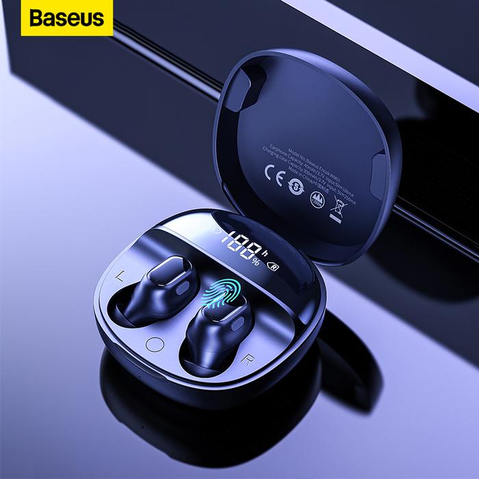 Baseus WM01 Plus Wireless Headphones TWS Bluetooth 5.3 Earphones