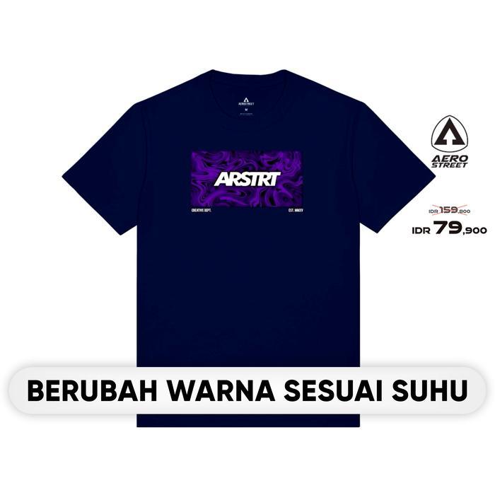 Aerostreet T Shirt Barra Navy Kaos T-Shirt Tshirt AABAA
