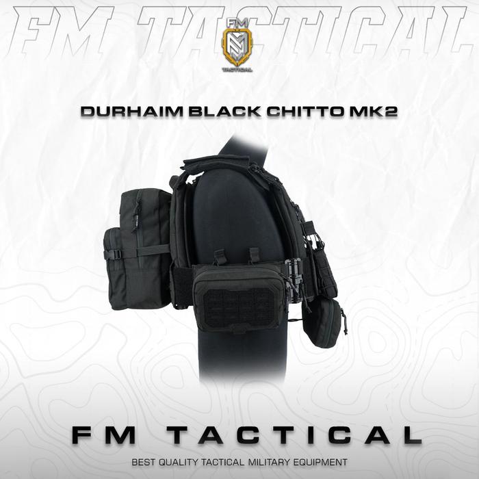 Bodyvest Durhaim black chitto MK2 original TAD114