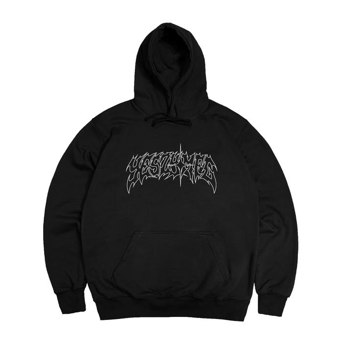 YESZY.MFG Roots Outline Black Hoodie