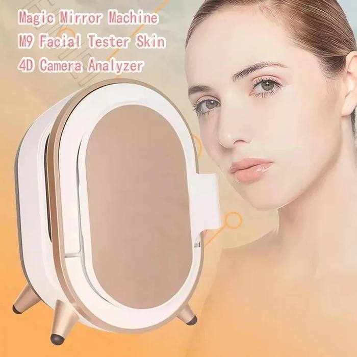 Korea Facial Skin Analysis System Magic Mirror Machine M9 Facial Tester Skin 4D Camera Analyzer For 