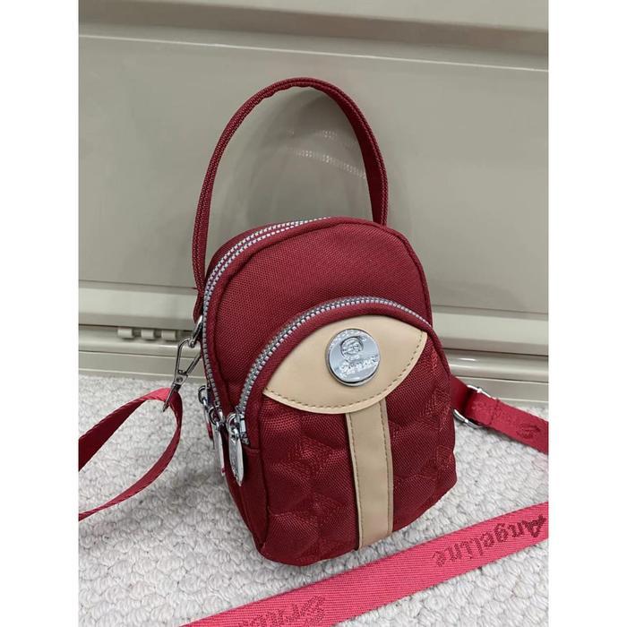 Tas Selempang Wanita Ernes Angeline EA 1102-69 Lis Kanvas
