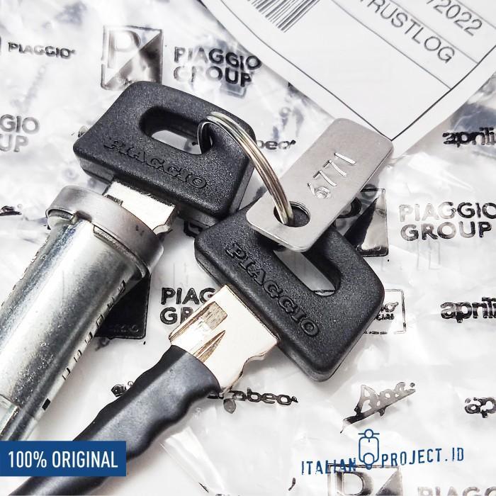 Kunci Set Piaggio Kontak Box Jok Vespa PX New PX Exclusive Excel L1