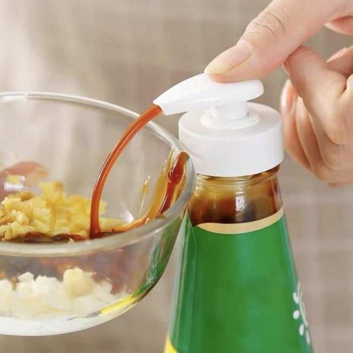 Kepala Pump Alat Pompa Dispenser Tekan Press Vacuum Vacum Sirup Saus Kecap Saos Sabun Shampo Lotion 