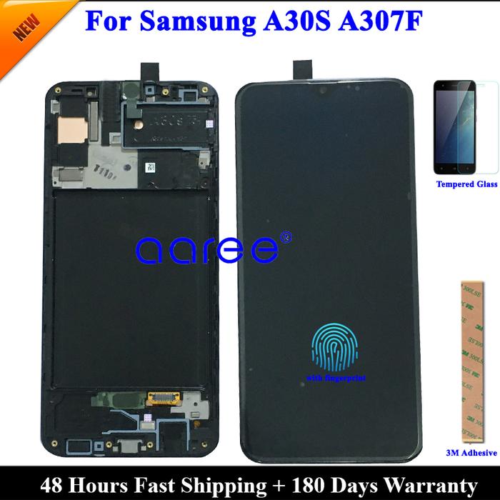Super AMOMLED LCD For Samsung A30s LCD A307 lcd display For Samsung