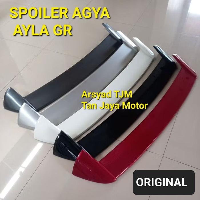 New Spoiler Toyota AGYA Daihatsu AYLA tipe GR Sport Original 2023 2024 2025
