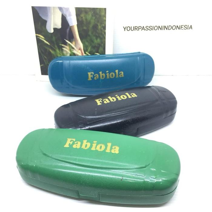 TBK Tempat Kacamata Fabiola Lembut Plastik Impor