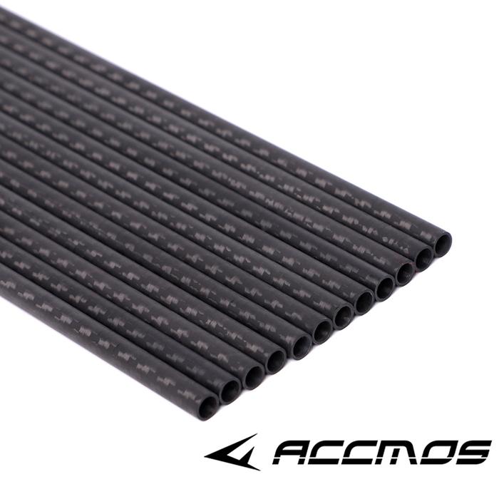 12 pcs ID 6.2 mm 3K Carbon Arrow Shaft spine 200 250 300 350 400 500