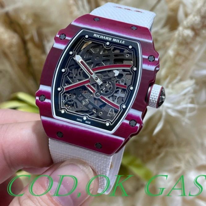 RM 67-02 SWISS TIER 5RichardMille RM67-02 Watch Red Carbon Weight 37 Grams 38mm