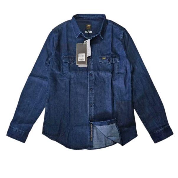 kemeja denim LEE original