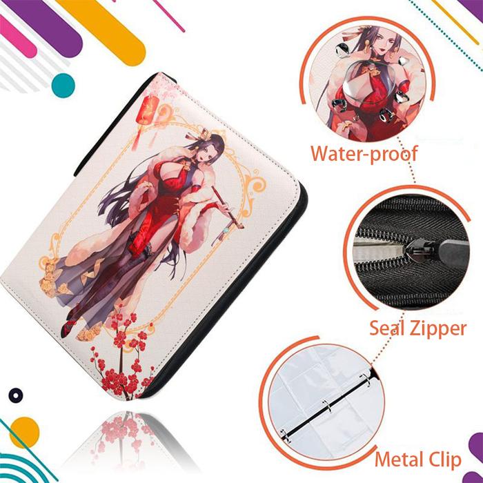 4/9Grids One Piece Card Storage Album Book Boa Hancock Game