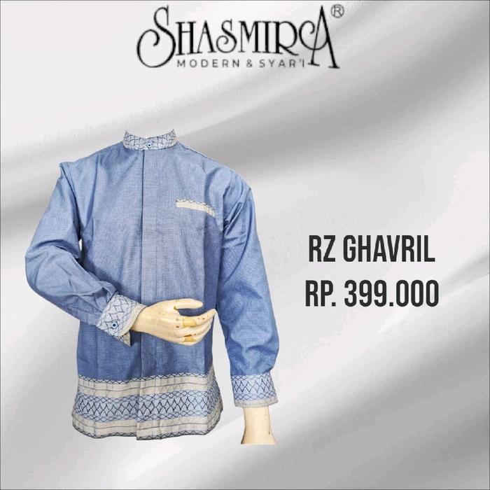 RZ GHAVRIL SHASMIRA Koko Muslim Baju Pria Dewasa