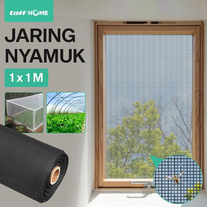 GrandMall - Jaring Kasa Nyamuk | Kasa Jendela DIY | Mosquito Net 20 Mesh