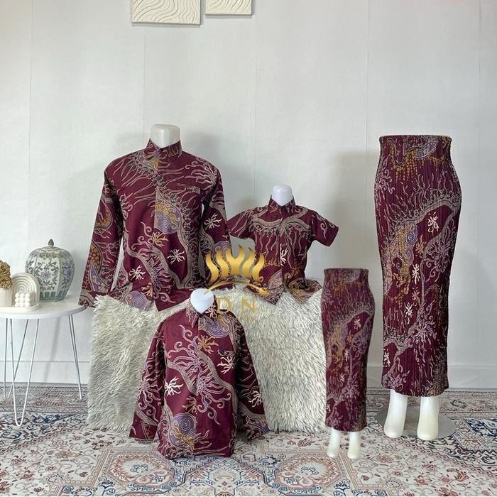 BATIK COUPLE FURING/BATIK COUPLE KELUARGA FURING/KEMEJA BATIK FURING/BATIK COUPLE SERAGAMAN FURING/B