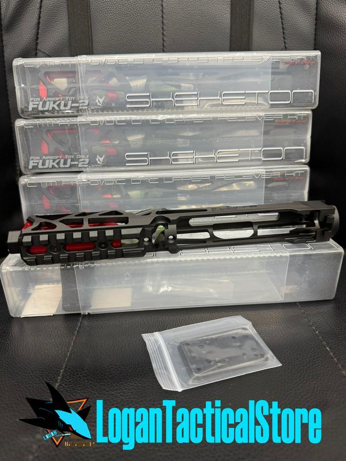 STOK TERBATAS !!!! CTM TAC FUKU-2 CNC ALUMINUM UPPER SET SKELETON TYPE FOR AAP01 BLACK TERJANGKAU