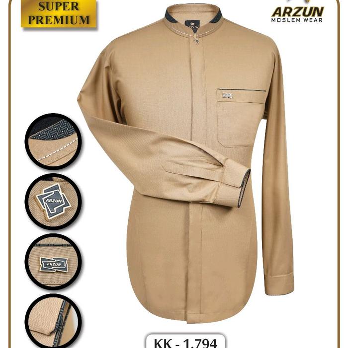 KEMKO ARZUN SUPER PREMIUM LENGAN PANJANG MOTIF TERBARU | KEMKO PRIA MODERN MOSLEM WEAR