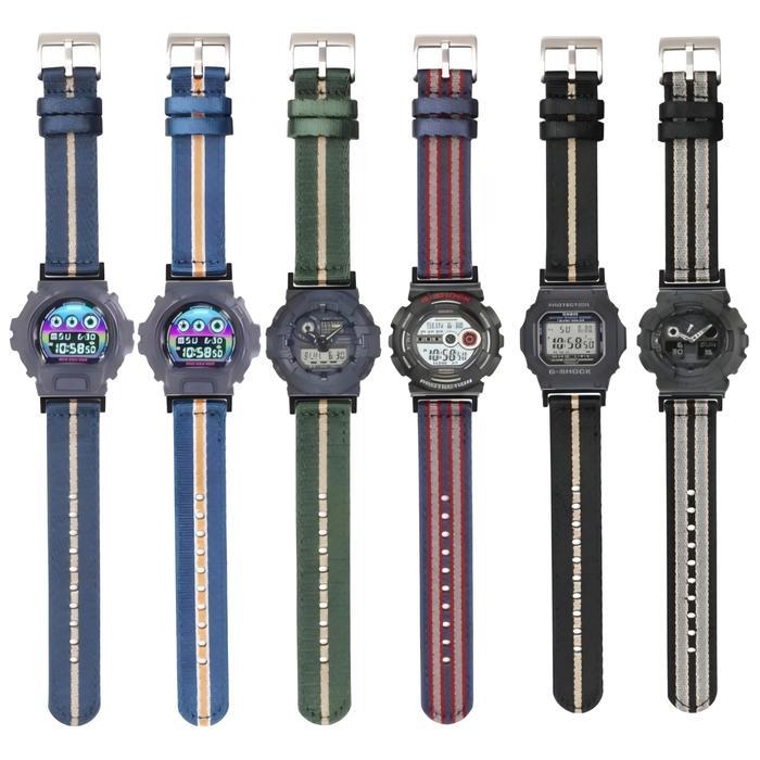 PREMIUM Tali Jam Tangan G-Shock Replacement Strap Nylon Casio G-Shock GA-100 GLX-5600 GA-120 GD-100 