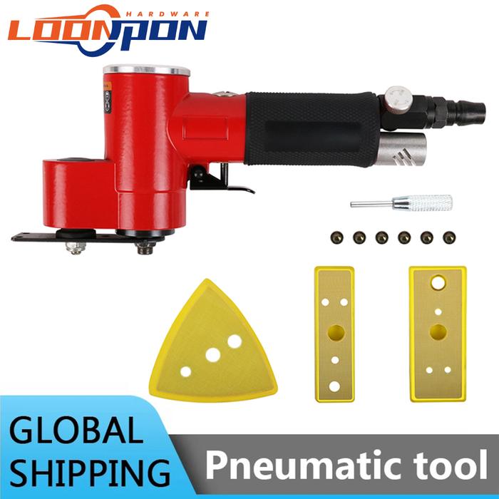 Pneumatic Amplas Polisher Alat Segitiga Air Random Orbital Sander