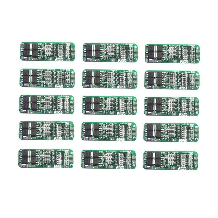 Top!-3S 20A Lithium Battery 18650 Charger PCB BMS Protection Board
