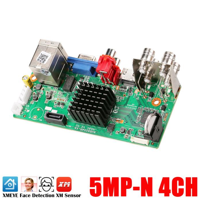 DVR 4CH 5 in 1 CCTV Dvr Recorder Board TVI CVI AHD CVBS AHD Camera