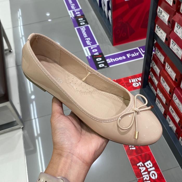 NEVADA FLAT SHOES ORIGINAL MATAHARI (BAHAN EMPUK GLOWSY)