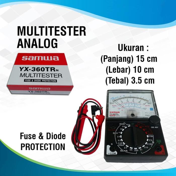 Multimeter/Multitester Analog SUNMA YX-360TR