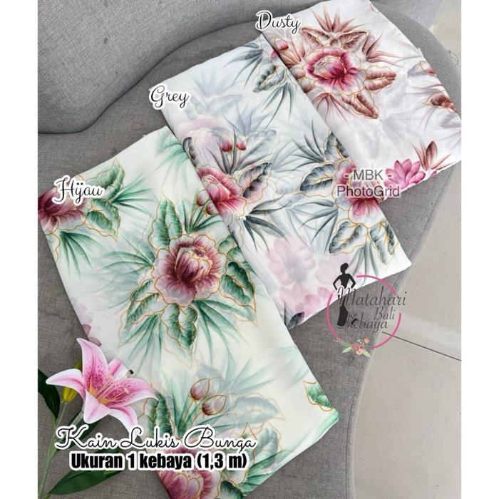 BAHAN / KAIN LUKIS BUNGA
