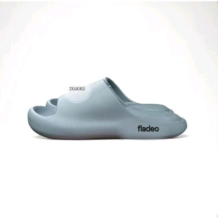 Sandal fladeo sandal slop fladeo Full Karet Pria-Wanita Terbaru Shoes Sendal Selop Kasual Flat Kerja