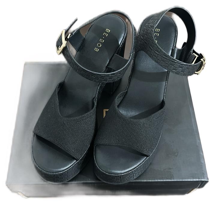 Wedges 10cm black color .