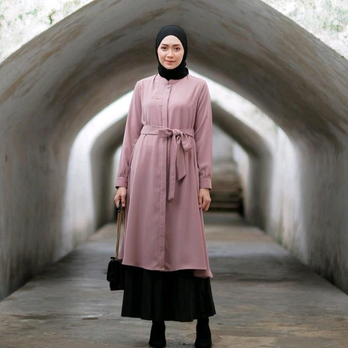 GAITHA TUNIK BY ADEN HIJAB TUNIK ADEN SIMPLE MURAH