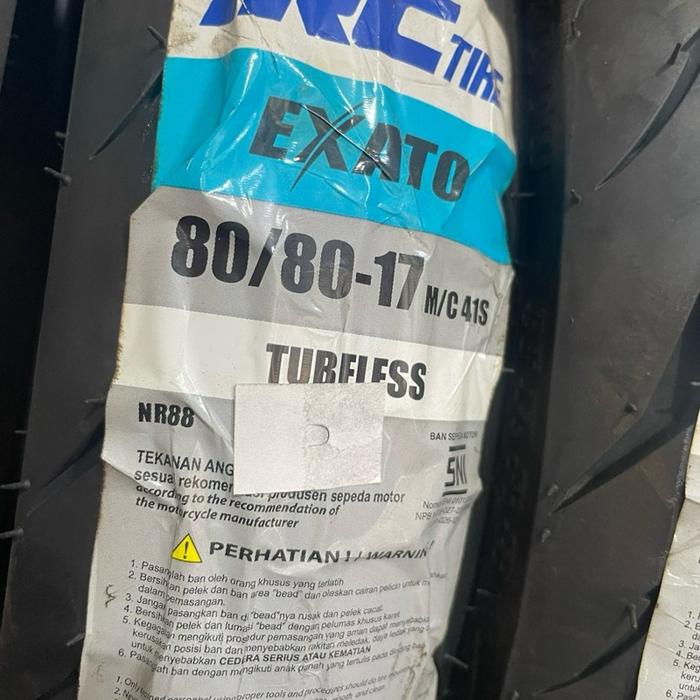 IRC EXATO 80/80-17 90/80-17 100/80-17 tubeless