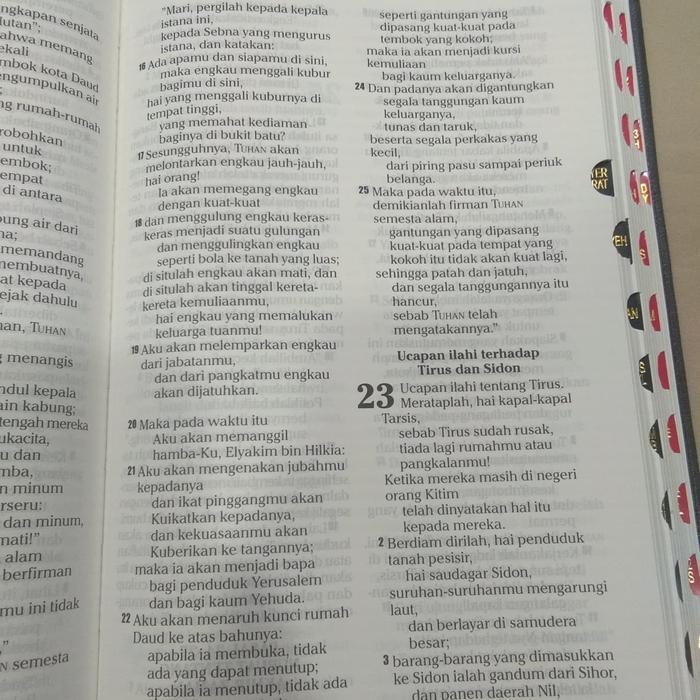 Alkitab Edisi Huruf Besar 062 Ti Sl Terlaris