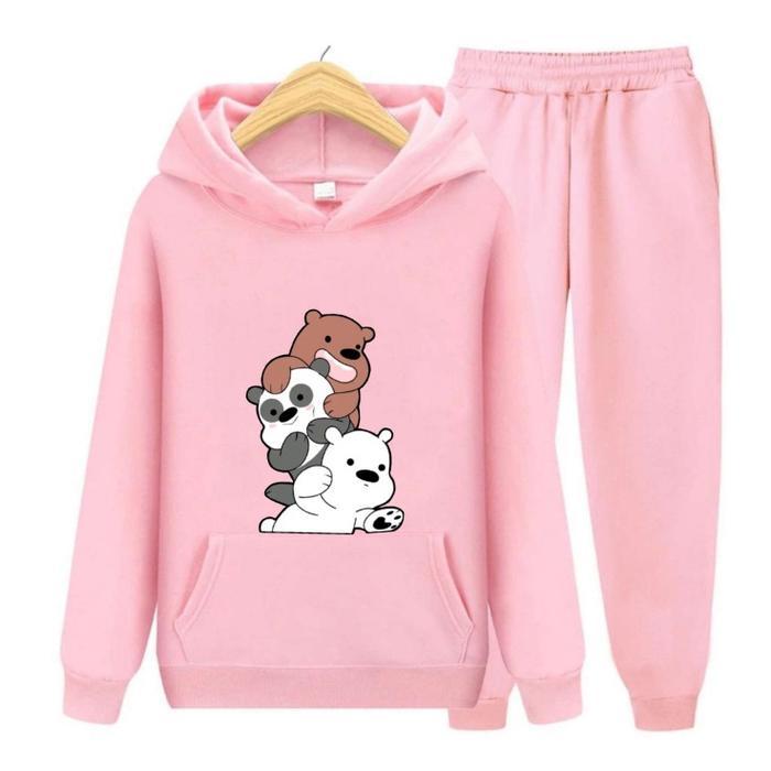 Set Training Wanita/Sweater Hoodie Pria/Denim Remaja/Set Celana Joger
